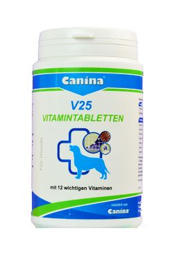 Canina V25 Vitamin Tabs 200g (60tbl.) Canina pharma GmbH CZ