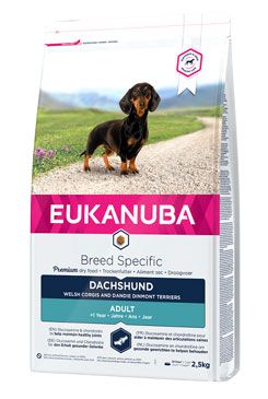 Eukanuba Dog Breed N. Dachshund Jezevčík 2,5kg Eukanuba komerční, Iams