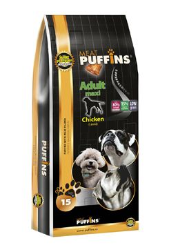 Puffins Dog Adult Maxi Chicken 15kg Extrudia a.s. Puffins