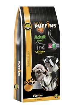 Puffins Dog Adult Maxi Chicken 1kg Extrudia a.s. Puffins