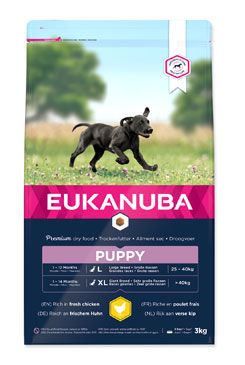 Eukanuba Dog Puppy Large 3kg Eukanuba komerční, Iams