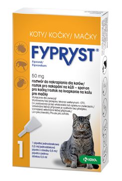 Fypryst Spot-on Cat sol 1x0,5ml KRKA