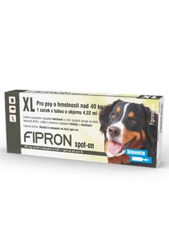Fipron 402mg Spot-On Dog XL sol 1x4,02ml BIOVETA IVANOVICE NA HANE