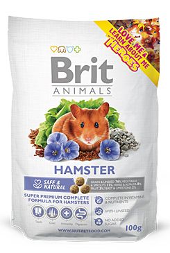 Brit Animals Hamster Complete 100g VAFO Praha s.r.o.