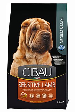 CIBAU Adult Sensitive Lamb&Rice 12kg+2kg ZDARMA Farmina Pet Foods - Cibau