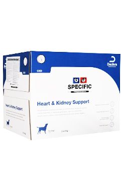 Specific CKD Heart & Kidney Support 3x4kg pes Dechra Veterinary Products A/S-Vet diets