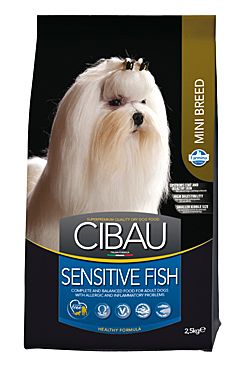 CIBAU Adult Sensitive Fish&Rice Mini 2,5kg Farmina Pet Foods - Cibau