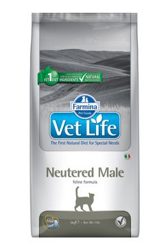 Vet Life Natural CAT Neutered Male 2kg Farmina Pet Foods - Vet Life