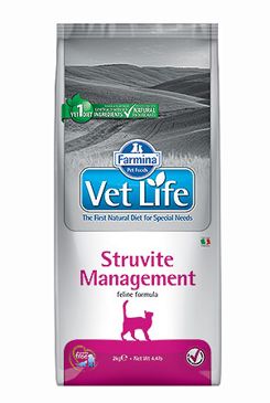 Vet Life Natural CAT Struvite Management 2kg Farmina Pet Foods - Vet Life