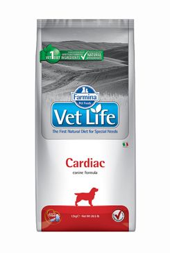 Vet Life Natural DOG Cardiac 10kg Farmina Pet Foods - Vet Life