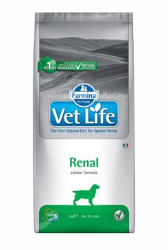 Vet Life Natural DOG Renal 2kg Farmina Pet Foods - Vet Life