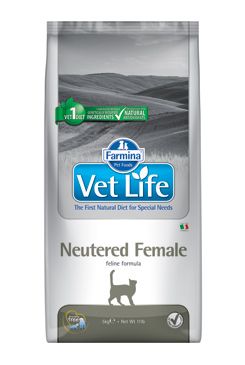 Vet Life Natural CAT Neutered Female 2kg Farmina Pet Foods - Vet Life