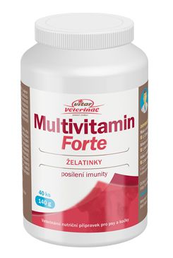 VITAR Veterinae Multivitamin Forte 40ks želé VITAR Veterinae s.r.o.