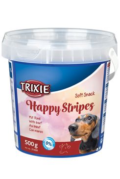 Trixie Soft Snack Happy Stripes hovězí pásky 500g TR Trixie GmbH a Co.KG