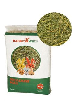 Seno luční RabbitWeed 1kg 40 l Rabbit&Weed s.r.o.