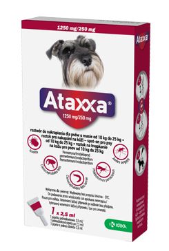 Ataxxa Spot-on Dog L 1250mg/250mg 1x2,5ml KRKA