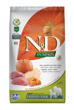 N&D Pumpkin DOG Adult M/L Boar & Apple 2,5kg Farmina Pet Foods - N&D