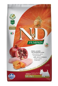 N&D Pumpkin DOG Adult Mini Chicken&Pomegranate 800g Farmina Pet Foods - N&D