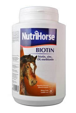 Nutri Horse Biotin pro koně plv 1kg new Canvit s.r.o.