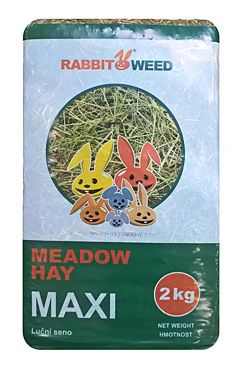 Seno luční Maxi RabbitWeed 2kg 100 l Rabbit&Weed s.r.o.