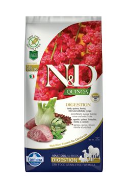 N&D Quinoa DOG Digestion Lamb & Fennel 7kg Farmina Pet Foods - N&D