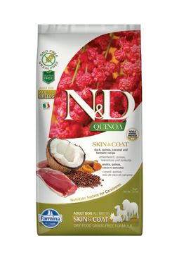 N&D Quinoa DOG Skin & Coat Duck & Coconut 7kg Farmina Pet Foods - N&D