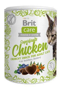 Brit Care Cat Snack Superfruits Chicken 100g VAFO Praha s.r.o.