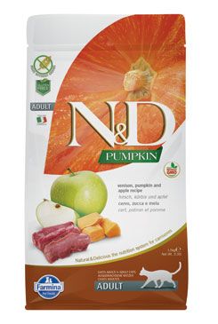 N&D Pumpkin CAT Venison & Apple 300g Farmina Pet Foods - N&D