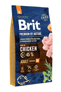 Brit Premium Dog by Nature Adult M 8kg VAFO Brit Premium Nature Praha s.r.o.