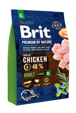 Brit Premium Dog by Nature Adult XL 3kg VAFO Brit Premium Nature Praha s.r.o.