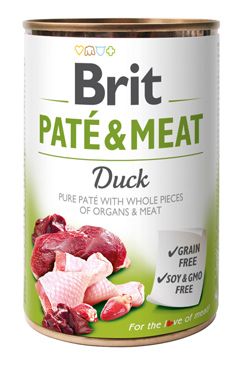 Brit Dog konz Paté & Meat Duck 400g VAFO Carnilove Praha s.r.o.