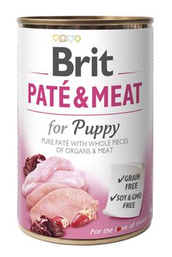 Brit Dog konz Paté & Meat Puppy 400g VAFO Carnilove Praha s.r.o.