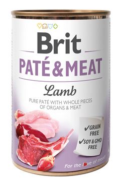 Brit Dog konz Paté & Meat Lamb 400g VAFO Carnilove Praha s.r.o.