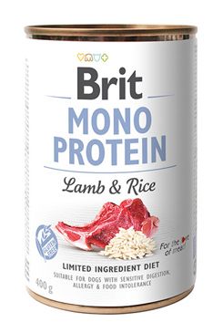 Brit Dog konz Mono Protein Lamb & Brown Rice 400g VAFO Carnilove Praha s.r.o.