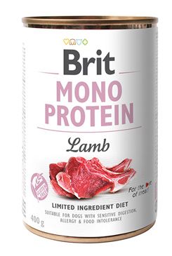 Brit Dog konz Mono Protein Lamb 400g VAFO Carnilove Praha s.r.o.
