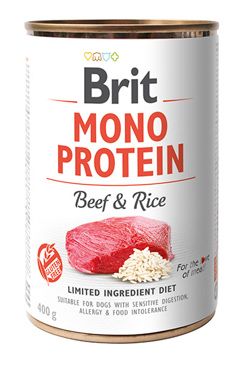 Brit Dog konz Mono Protein Beef & Brown Rice 400g VAFO Carnilove Praha s.r.o.