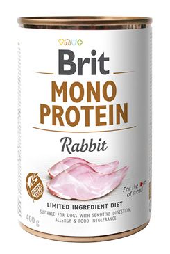 Brit Dog konz Mono Protein Rabbit 400g VAFO Carnilove Praha s.r.o.