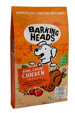 BARKING HEADS Bowl Lickin’ Chicken 12kg Pet Food (UK) Ltd