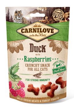 Carnilove Cat Crunchy Snack Duck&Raspberries 50g VAFO Carnilove Praha s.r.o.