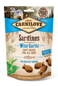 Carnilove Dog Semi Moist Sardines&Wild Garlic 200g VAFO Carnilove Praha s.r.o.