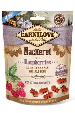 Carnilove Dog Crunchy Snack Mackerel&Raspberries 200g VAFO Carnilove Praha s.r.o.