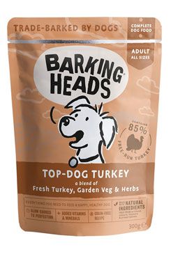 BARKING HEADS Top Dog Turkey kapsička 300g Pet Food (UK) Ltd - WET
