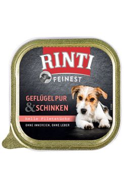 Rinti Dog Feinest vanička drůbež+šunka 150g Finnern GmbH & Co. KG