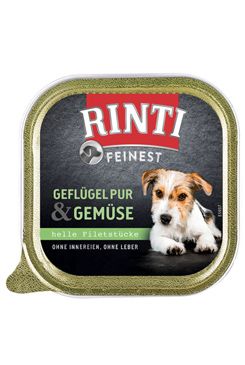 Rinti Dog Feinest vanička drůbež+zelenina 150g Finnern GmbH & Co. KG