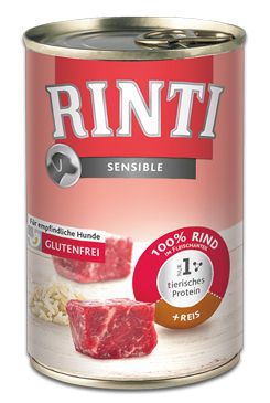 Rinti Dog Sensible konzerva hovězí+rýže 400g Finnern GmbH & Co. KG