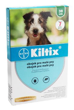 Kiltix 38 obojek (malý pes) 9/2024 BAYER Animal Health