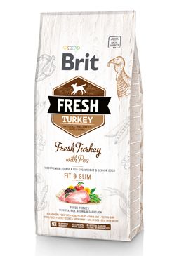 Brit Fresh Dog Turkey & Pea Light Fit & Slim 2,5kg VAFO Brit Fresh Praha s.r.o.