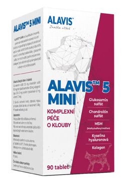 Alavis 5 MINI pro psy a kočky 90tbl Pharma United