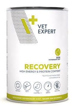 VetExpert VD 4T Recovery Dog konzerva 400g Vet Planet Sp z o.o. - Vet Expert