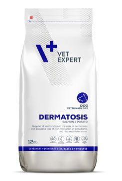 VetExpert VD 4T Dermatosis Dog Salmon Potato 12kg Vet Planet Sp z o.o. - Vet Expert